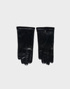 Women Leather Gloves | Black